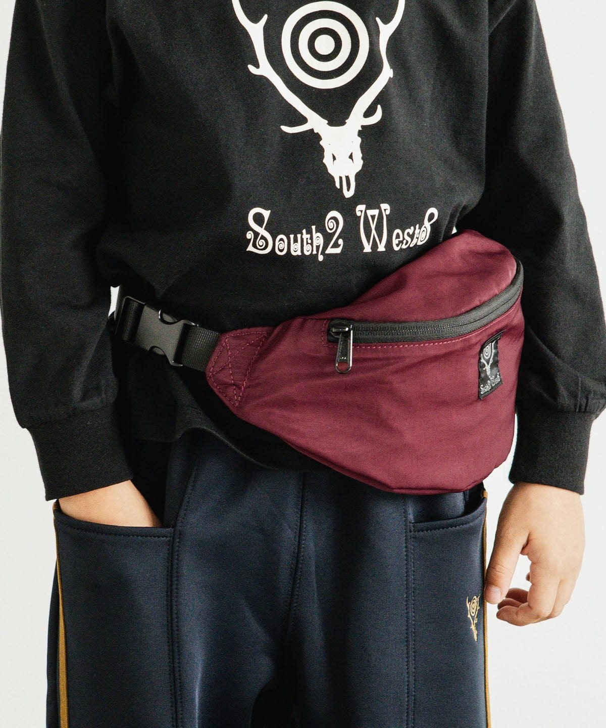 SOUTH2 WEST8 × こども ビームス / ボディー バッグ 2025FW バッグ WINE ONE SIZE SOUTH2 WEST8 × こども ビームス / ボディー バッグ 2025FW バッグ WINE ONE SIZE