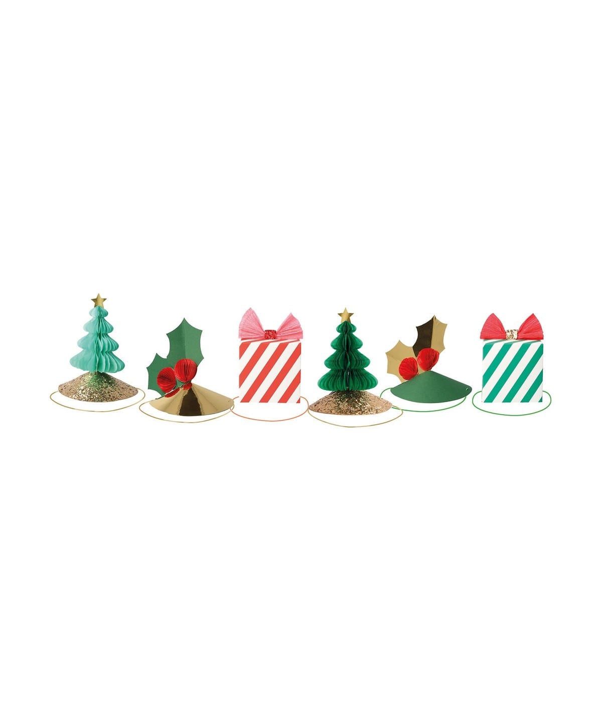 【10/30値下げ】Meri Meri / Mixed Christmas Party Hats 雑貨・ホビー Mixed Christmas Party Hats ONE SIZE