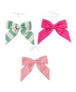 lusikka / リボン オーナメント（3個SET)