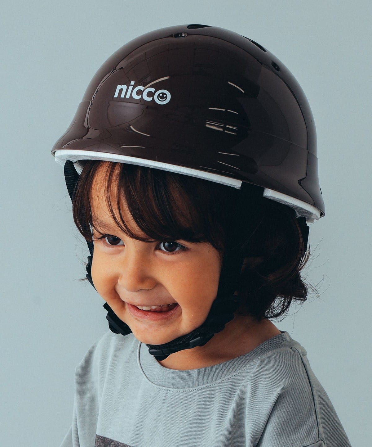 【別注】nicco ニコ / ベビー ヘルメット (46 52cm) アウトドア・スポーツ BROWN 46-50cm 【別注】nicco ニコ / ベビー ヘルメット (46 52cm) アウトドア・スポーツ BROWN 46-50cm