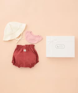 【オンラインショップ限定】ギフトセット（ブルマ ＆スタイ ＆ ハット セット・6ヶ月～）	