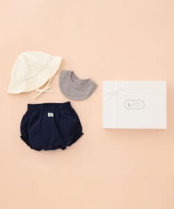 【オンラインショップ限定】ギフトセット（ブルマ ＆スタイ ＆ ハット セット・6ヶ月～）	