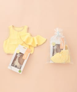 【オンラインショップ限定】ギフトセット（ベスト ＆スタイ ＆ おもちゃ セット・6ヶ月～）