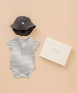 【オンラインショップ限定】ギフトセット（ロンパース ＆ ハット・60cm～）