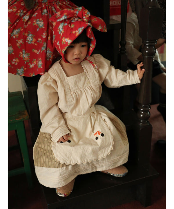 【別注】TAMBERE / Elva Dress Apron SET（4～12才）