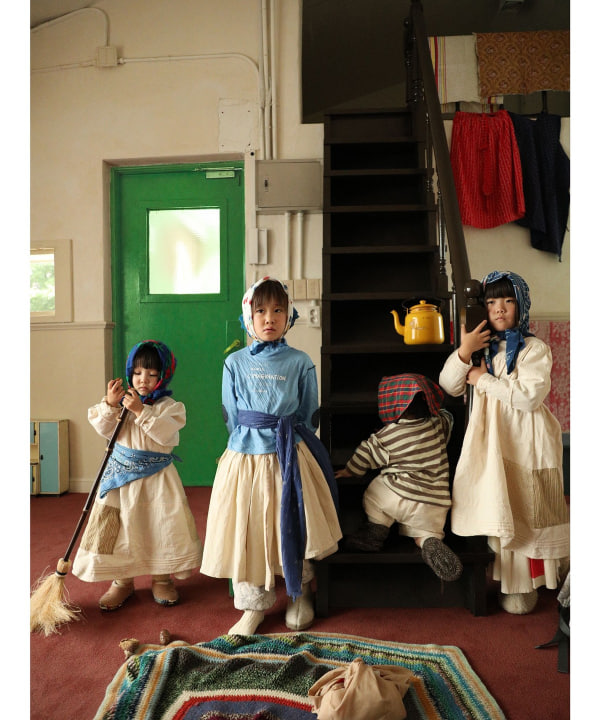 【別注】TAMBERE / Elva Dress Apron SET（4～12才）