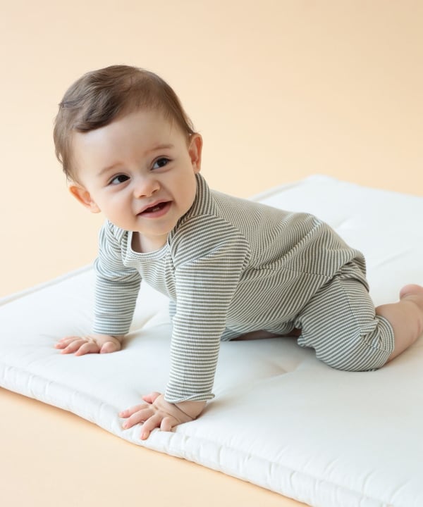 【あかちゃんフェア対象品】【オンラインショップ限定】ギフトセット（カバーオール ＆ 歯固め・70cm～）