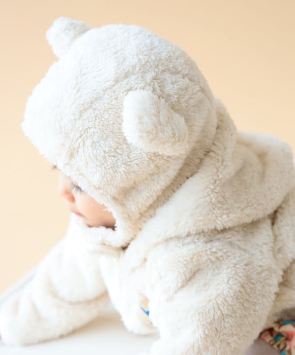 【あかちゃんフェア対象品】【オンラインショップ限定】ギフトセット（ボア耳付きキャップ ＆ タイル柄ブルマ・80cm～）