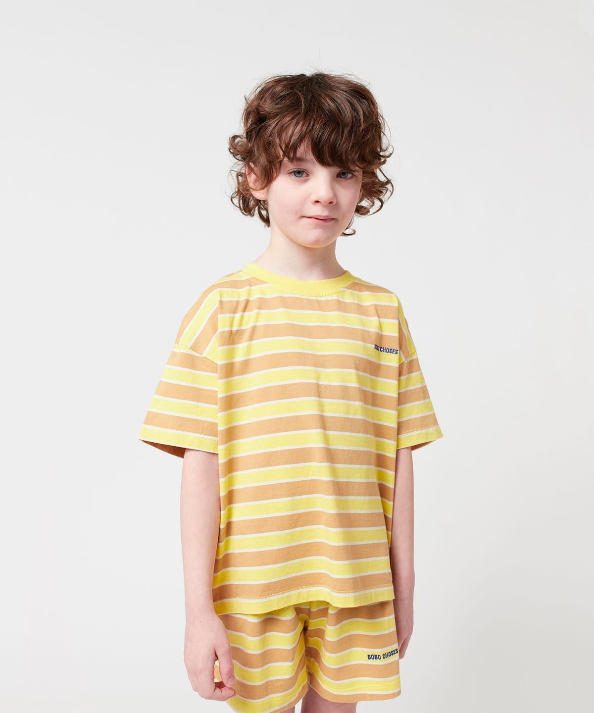 【モアバリエーション開催】BOBO CHOSES ボボショーズ / ラウンジウェア コレクション ストライプ上下セット 2025SS(2 9才) アンダーウェア・着物 YELLOW 4-5Y 【モアバリエーション開催】BOBO CHOSES ボボショーズ / ラウンジウェア コレクション ストライプ上下セット 2025SS(2 9才) アンダーウェア・着物 YELLOW 4-5Y