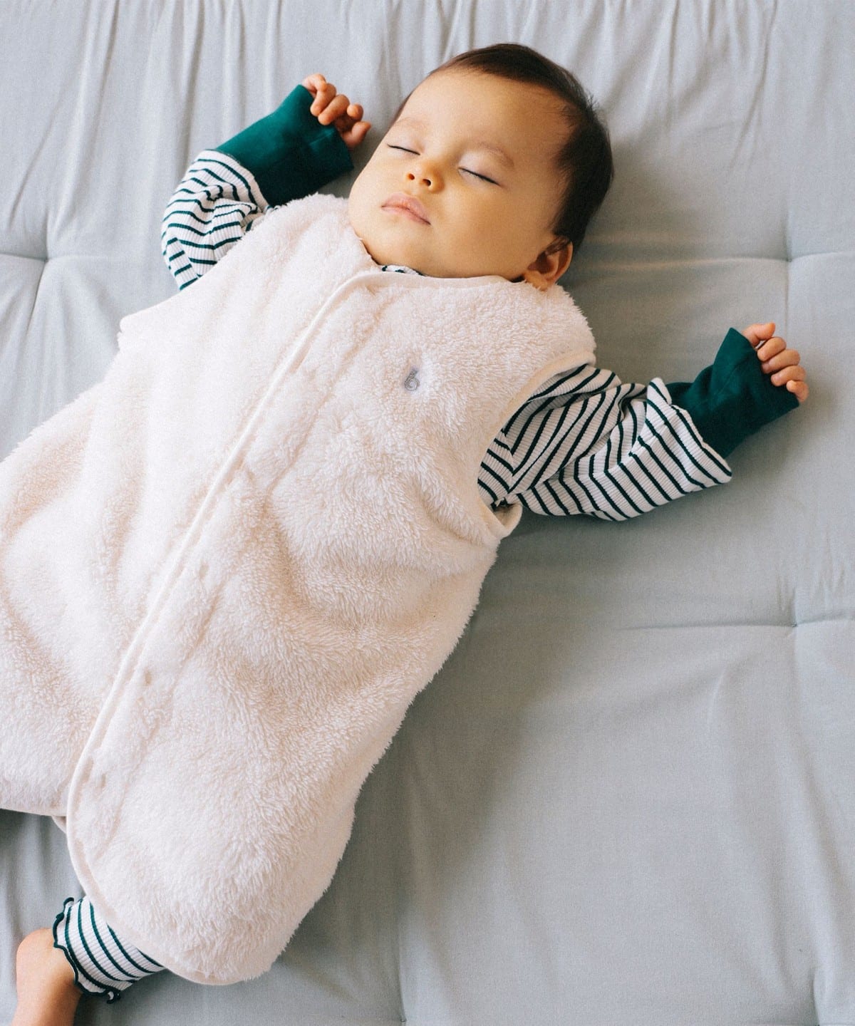 ベビー おやすみ ベスト 2025( 90cm) マタニティ・ベビー IVORY 90 ベビー おやすみ ベスト 2025( 90cm) マタニティ・ベビー IVORY 90