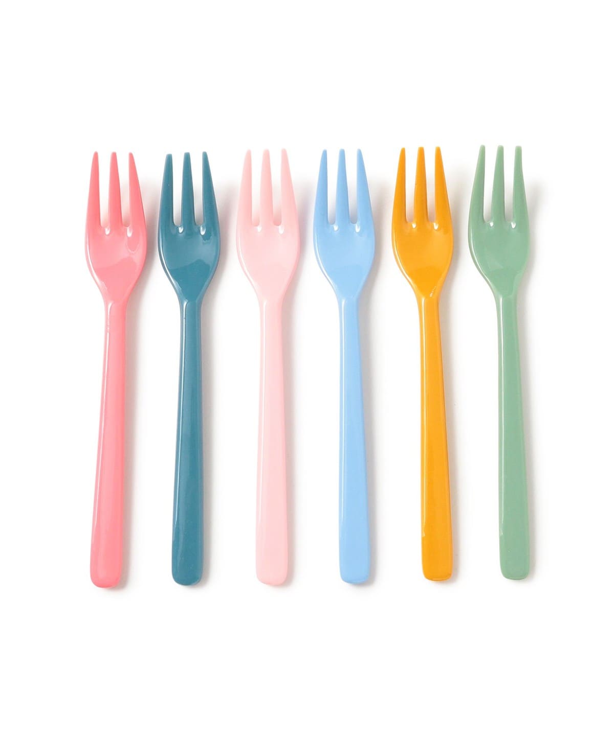 rice / メラミン ケーキフォーク(6本セット) 食器・キッチン・食品 25FW Colors 6本セット rice / メラミン ケーキフォーク(6本セット) 食器・キッチン・食品 25FW Colors 6本セット