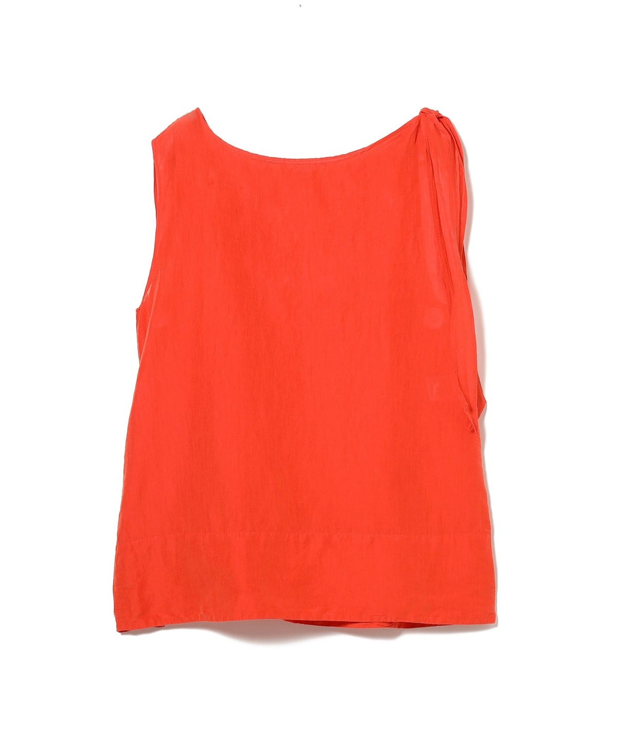 quitan キタン / INDIA LINEN KHADI TIED TOP シャツ・ブラウス WOMEN AKANE(ORANGE) 00 quitan キタン / INDIA LINEN KHADI TIED TOP シャツ・ブラウス WOMEN AKANE(ORANGE) 00