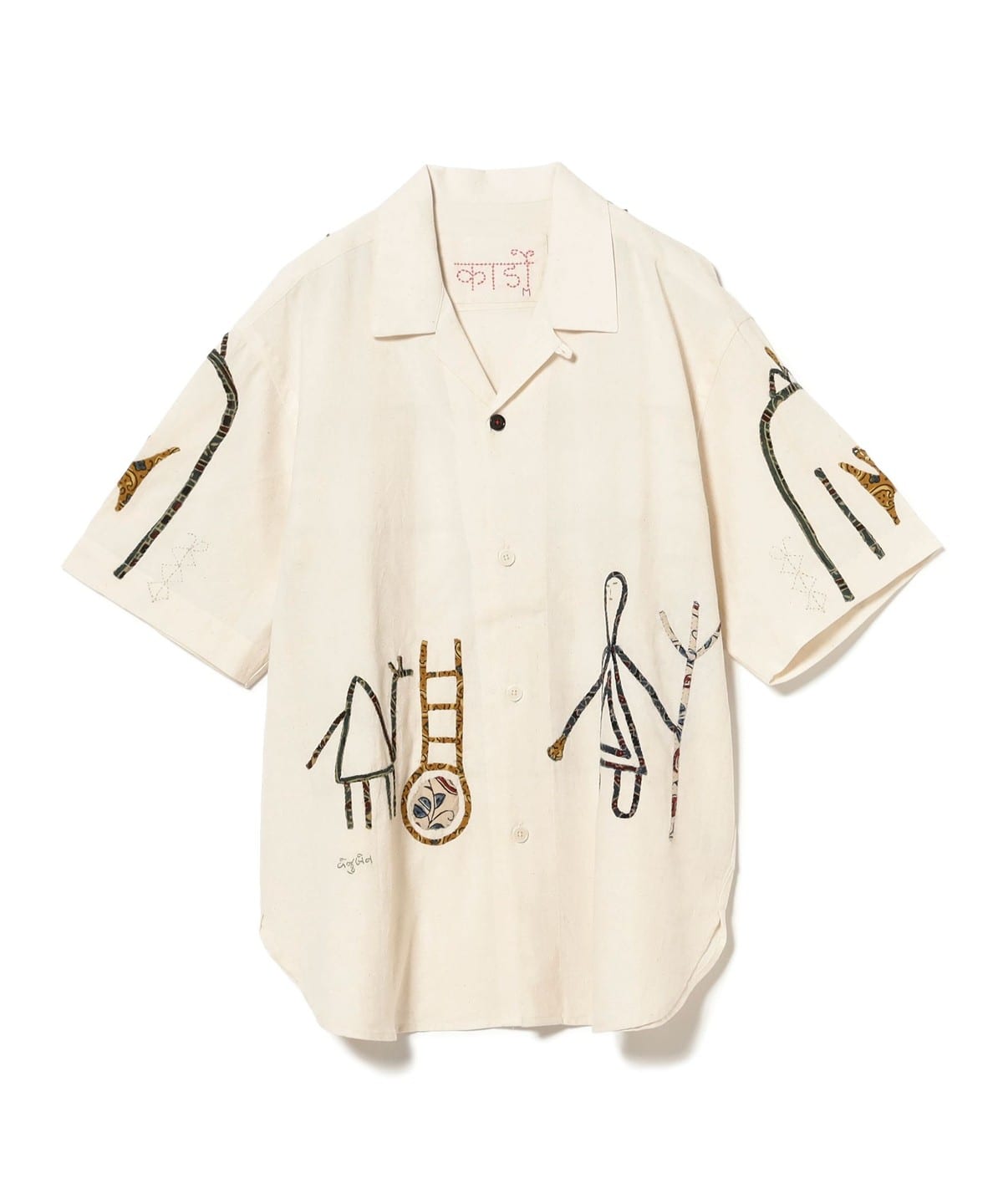 KARDO / RONEN Over Sized Camp Collar Shirt シャツ シャツ・ブラウス MEN NATURAL M KARDO / RONEN Over Sized Camp Collar Shirt シャツ シャツ・ブラウス MEN NATURAL M