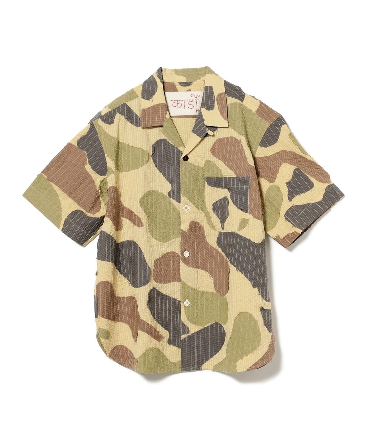KARDO / RONEN Over Sized Camp Collar Shirt シャツ シャツ・ブラウス MEN CAMO M KARDO / RONEN Over Sized Camp Collar Shirt シャツ シャツ・ブラウス MEN CAMO M