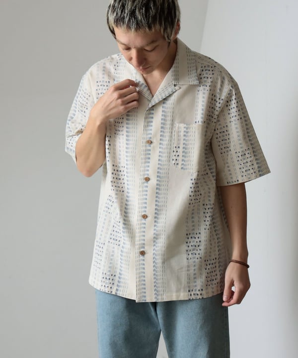 【久留米絣】シャツジャケット 久留米絣】シャツジャケット 楽天市場】 久留米絣の服 > ジャケット