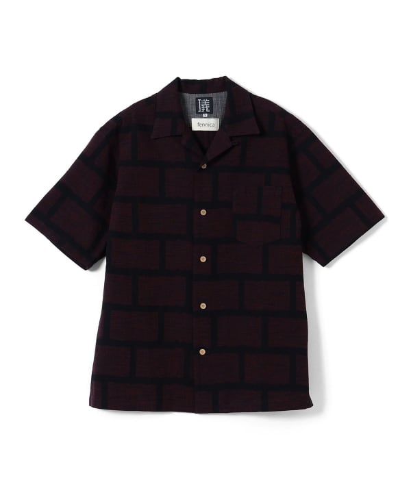 fennica（フェニカ）久留米絣 開襟シャツ（シャツ・ブラウス