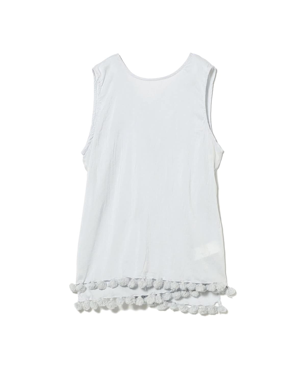 fennica（フェニカ）quitan / KHADI COTTON SILK SLEEVELESS TOP