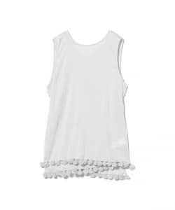 quitan / KHADI COTTON SILK  SLEEVELESS TOP