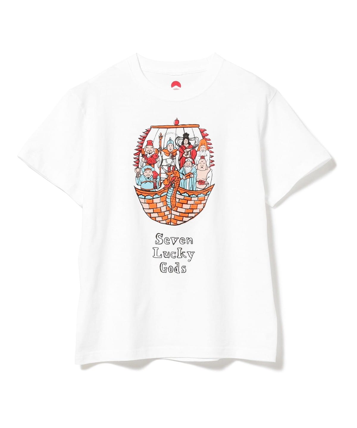 〈UNISEX〉NAIJEL GRAPH × BEAMS JAPAN / 別注 七福神 Tシャツ 