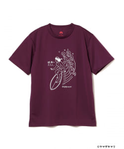 BEAMS JAPAN / 別注 銭湯のススメ。サーフィン＆ボルダリング Tシャツ