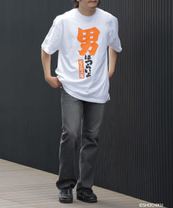 ＜UNISEX＞【男はつらいよ】BEAMS JAPAN / ビームス篇 Tシャツ 復刻 ホワイト