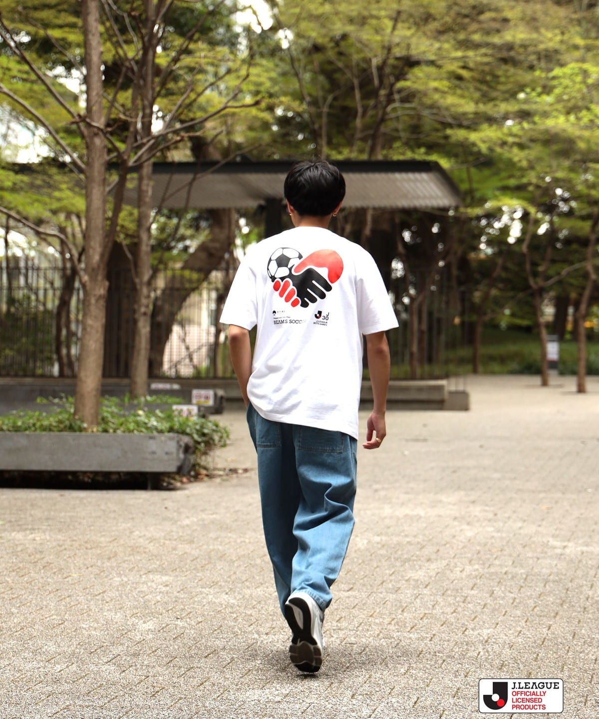 BEAMS JAPAN / BEAMS SOCCER Ｊリーグ ３０th ロゴ Tシャツ