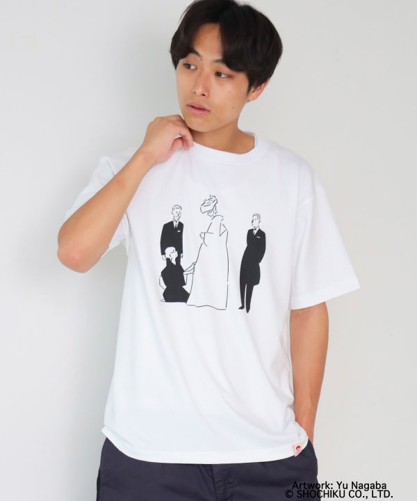 BEAMS JAPAN BEAMS JAPAN小津安二郎 × BEAMS JAPAN / 电影插图 T 恤（T 