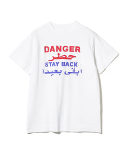 NECESSARY or UNNECESSARY / DANGER プリントTシャツ