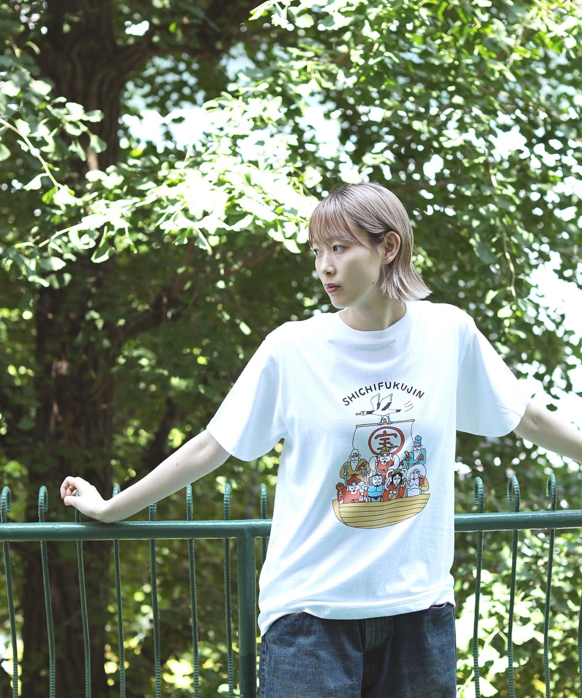 BEAMS JAPAN（ビームス ジャパン）【別注】七福神 Tシャツ（Tシャツ