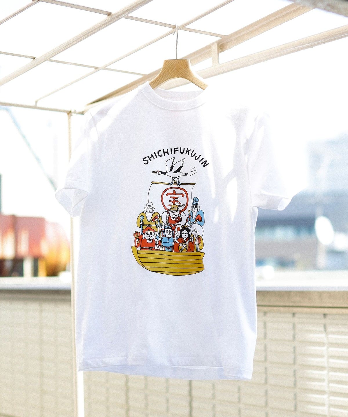 BEAMS JAPAN（ビームス ジャパン）【別注】七福神 Tシャツ（Tシャツ