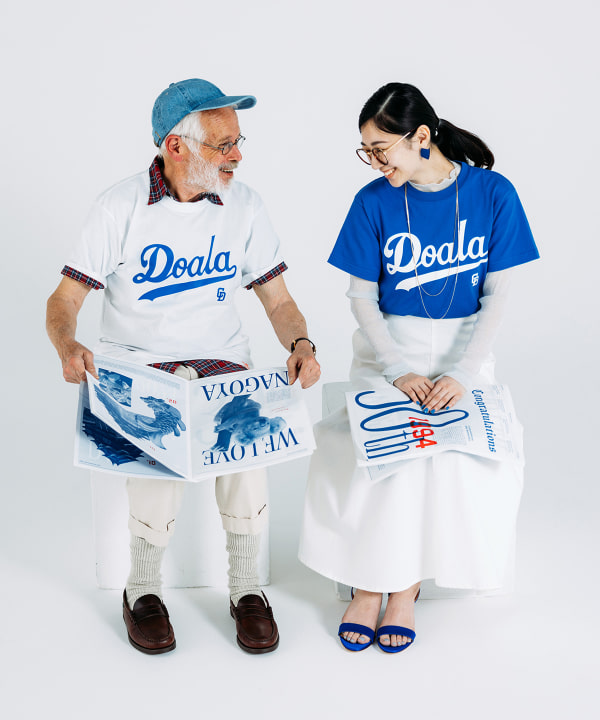 BEAMS JAPAN（ビームス ジャパン）【受注生産商品】【別注】【大名古屋展】中日新聞 / Doala ドアラTシャツ（Tシャツ・カットソー  プリントTシャツ）通販｜BEAMS