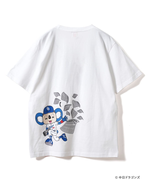 BEAMS JAPAN（ビームス ジャパン）【受注生産商品】【別注】【大名古屋展】中日新聞 / Doala ドアラTシャツ（Tシャツ・カットソー  プリントTシャツ）通販｜BEAMS