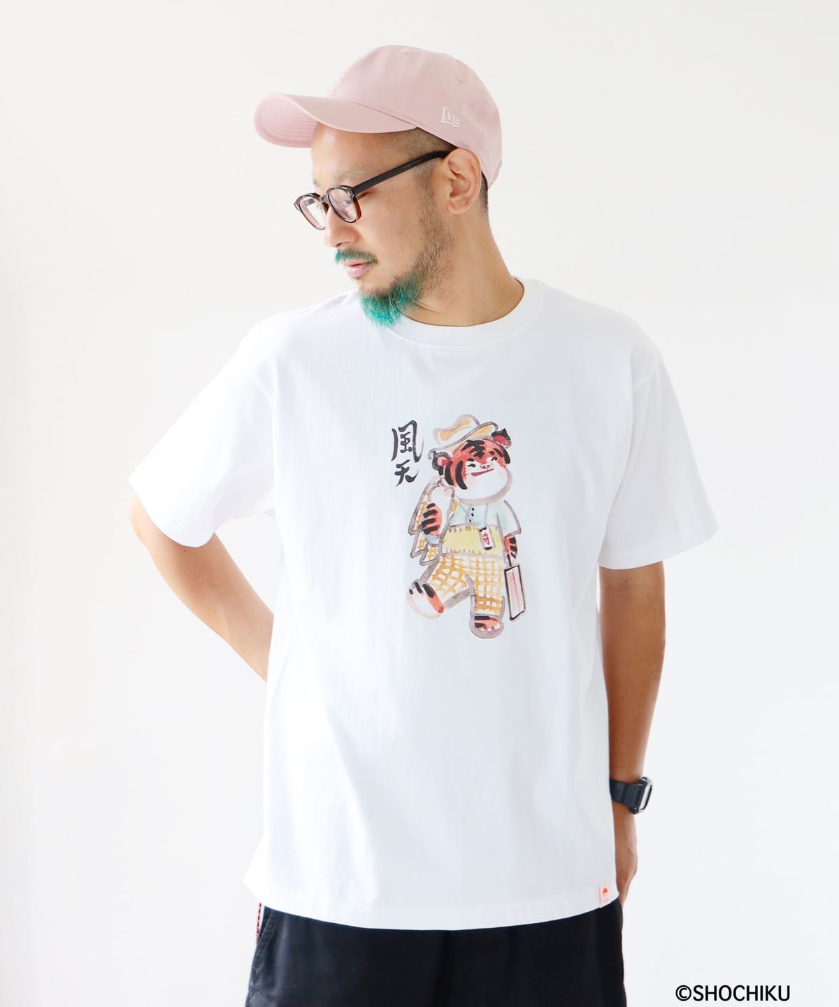 BEAMS JAPAN（ビームス ジャパン）【男はつらいよ】ビームス篇 いぬんこ 描き下ろしイラスト Tシャツ 寅（Tシャツ・カットソー  プリントTシャツ）通販｜BEAMS