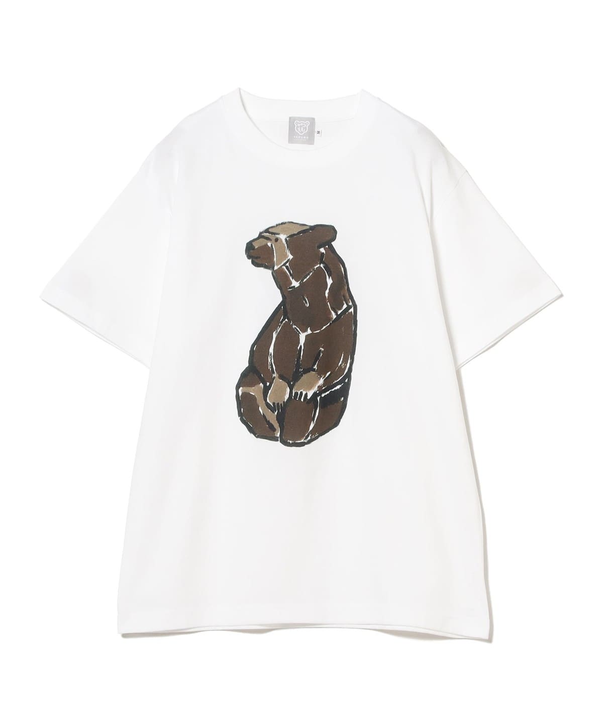 【八雲】木彫り熊 イラスト Tシャツ Tシャツ・カットソー MEN KATO M 【八雲】木彫り熊 イラスト Tシャツ Tシャツ・カットソー MEN KATO M