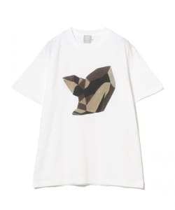 【八雲】木彫り熊 イラスト Tシャツ