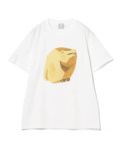 【八雲】木彫り熊 イラスト Tシャツ