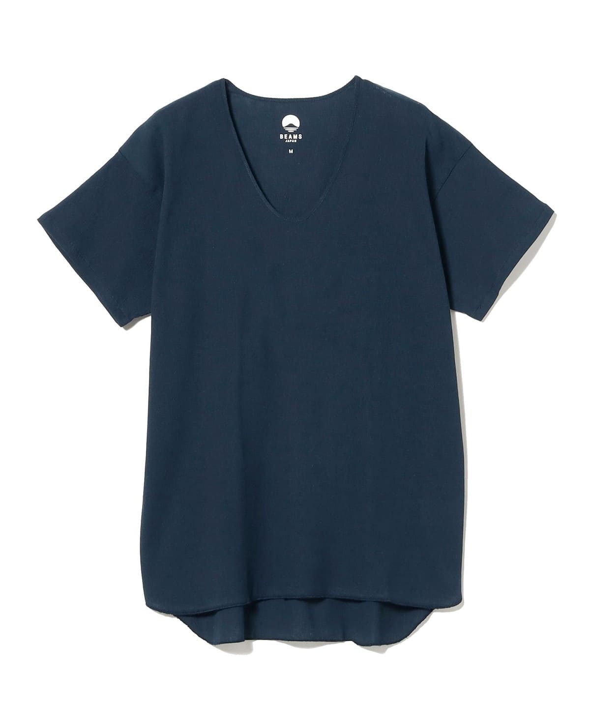 【別注】高島ちぢみ / 半袖Uネックシャツ インナーウエア マタニティ・ベビー MEN NAVY M 【別注】高島ちぢみ / 半袖Uネックシャツ インナーウエア マタニティ・ベビー MEN NAVY M
