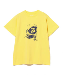 NECESSARY or UNNECESSARY / SPACE MONKEY プリントTシャツ