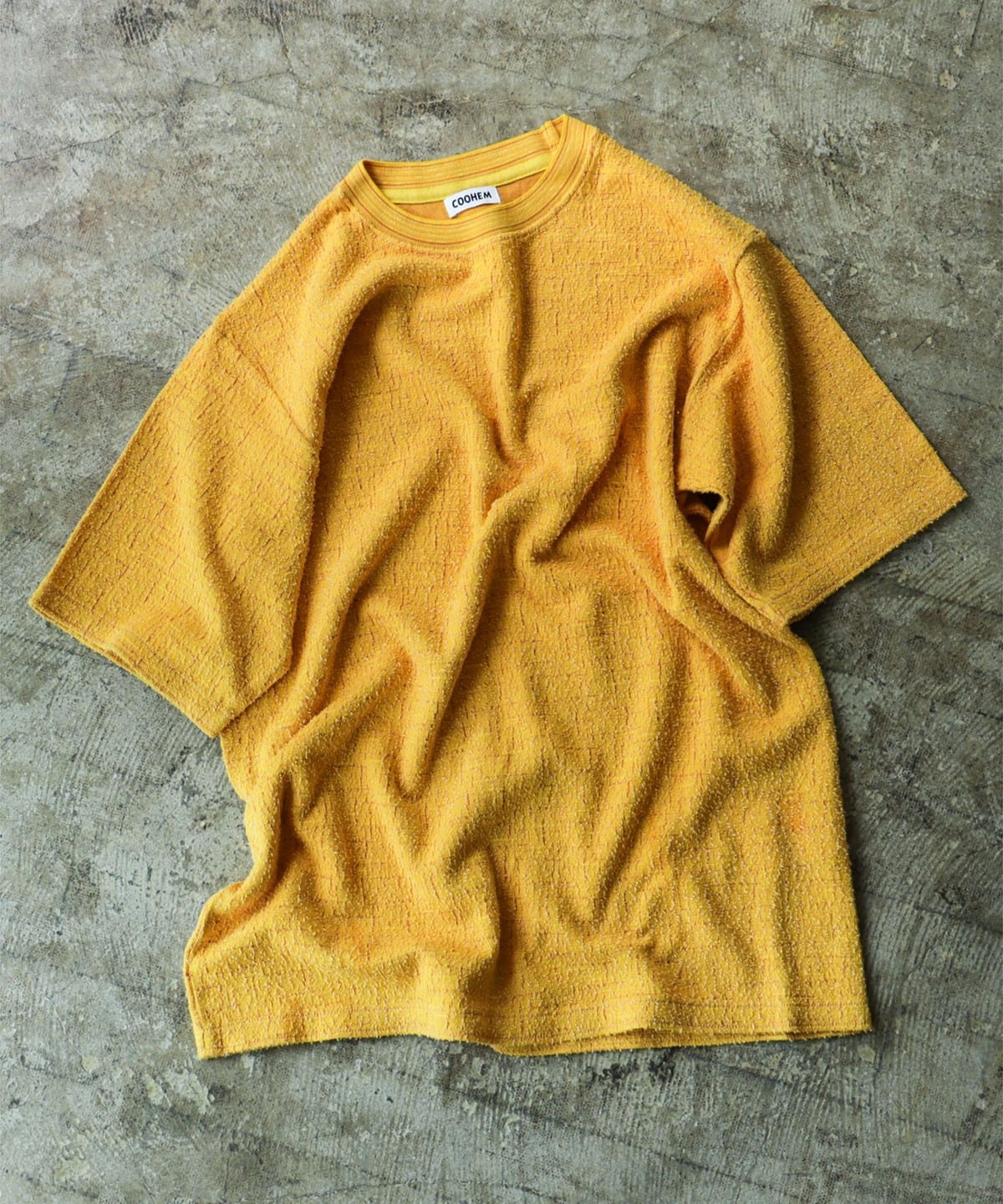 fennica（フェニカ）【タイムセール】COOHEM / TWEED T SHIRT（Tシャツ