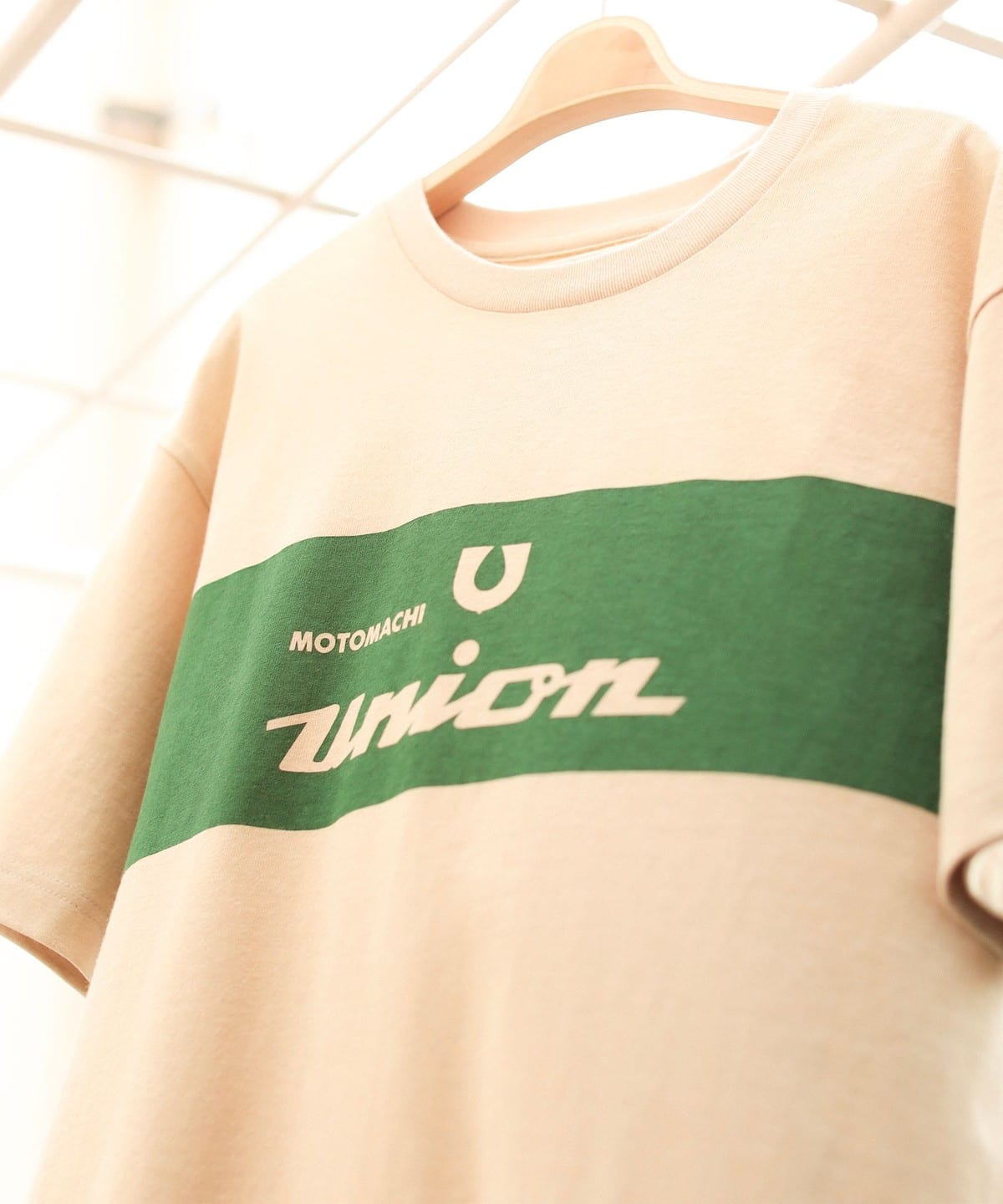 BEAMS JAPAN（ビームス ジャパン）【別注】MOTOMACHI UNION / LOGO TEE