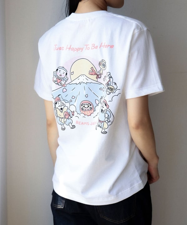 【別注】富士山 Tシャツ Vol.3 ※着用イメージ画像。商品の色味は白背景商品単体で撮影した画像をご参照ください。