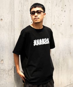 美異夢素日本 髭文字 Tシャツ