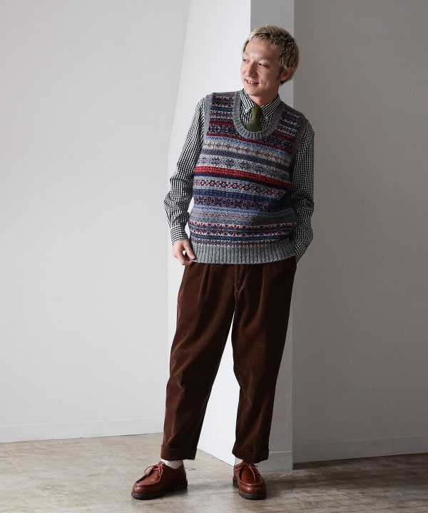fennica(フェニカ)【別注】Jamieson's Knitwear / Uネック fennica(フェニカ)【別注】Jamieson's Knitwear / Uネック