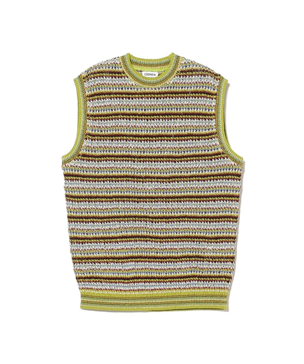 fennica（フェニカ）COOHEM / SUKE BORDER KNIT VEST ニットベスト