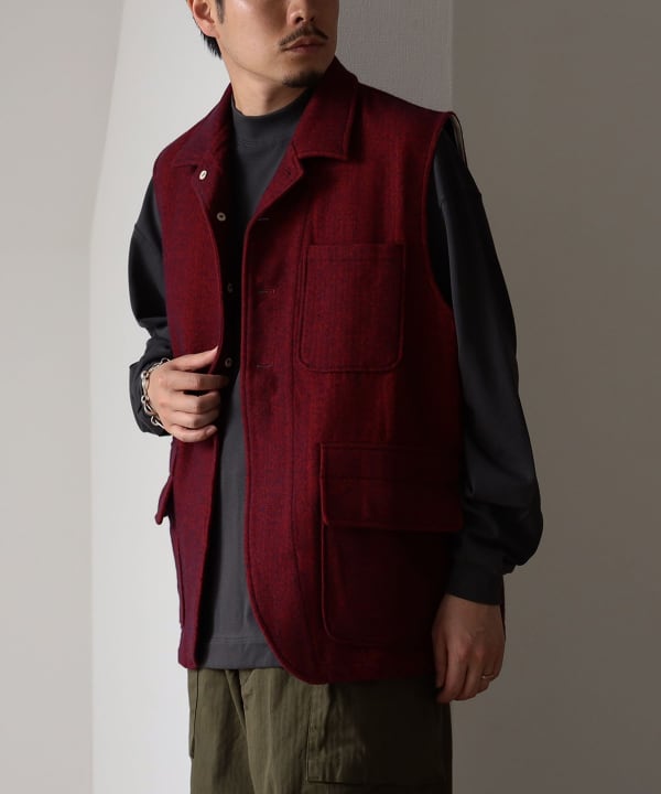 YOKE ベロアベスト fennica（フェニカ）rdv o globe / BILLY VE ベスト（トップス ベスト