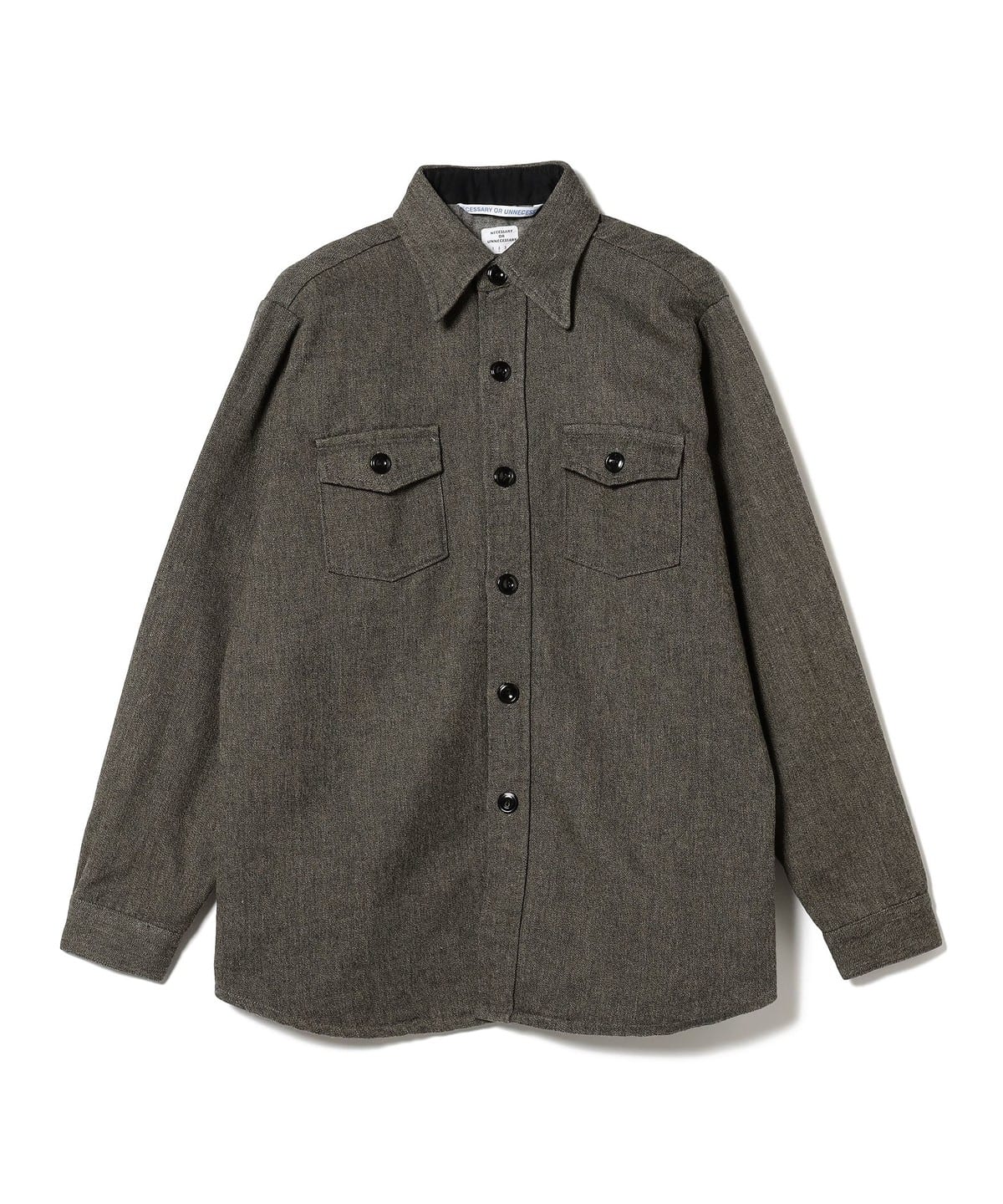 fennica NECESSARY or UNNECESSARY / NOUN flannel shirt (shirt