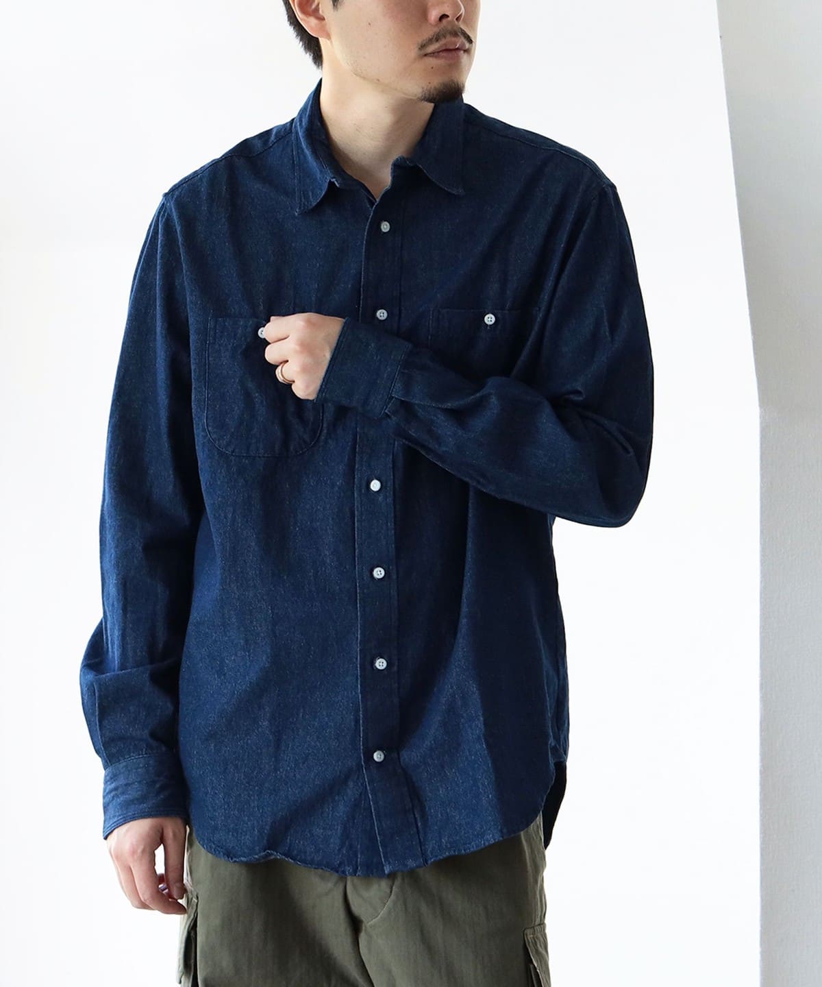 fennica（フェニカ）GITMAN BROS VINTAGE / DARK DENIM デニム ボタン ...