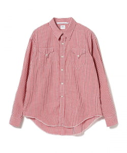 NECESSARY or UNNECESSARY / WESTERN GINGHAM ウエスタンシャツ