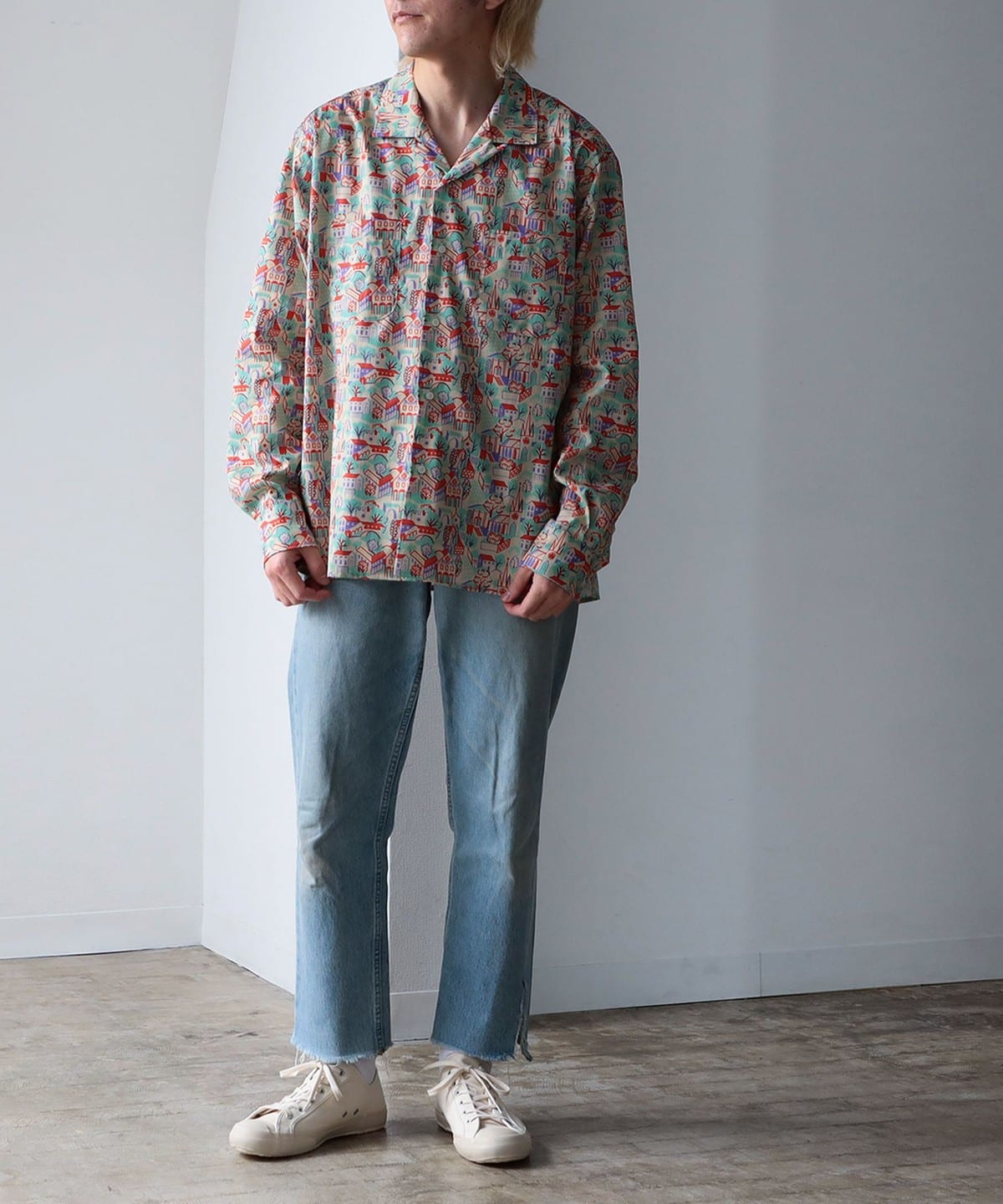 七分袖シャツ / シャルバート楊柳[品番：ITKW0021139]｜MK