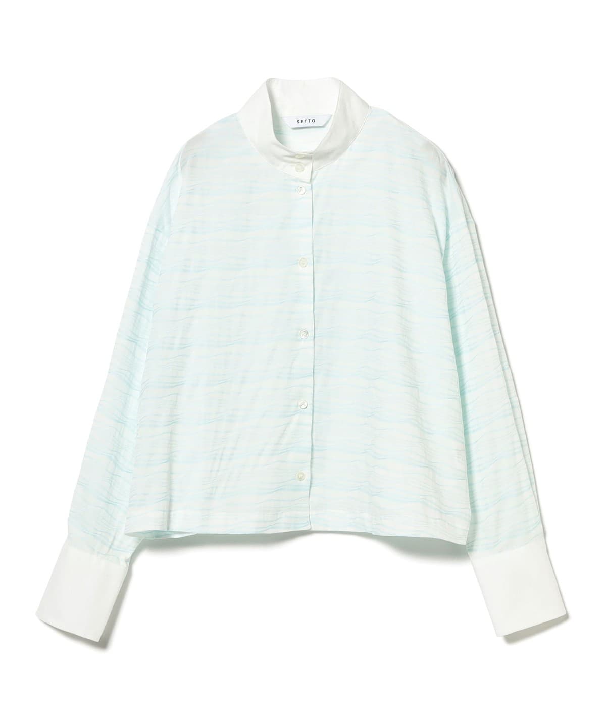 SETTO セット / CALM OKKAKE SHIRT オッカケシャツ シャツ・ブラウス WOMEN SAX ONE SIZE SETTO セット / CALM OKKAKE SHIRT オッカケシャツ シャツ・ブラウス WOMEN SAX ONE SIZE